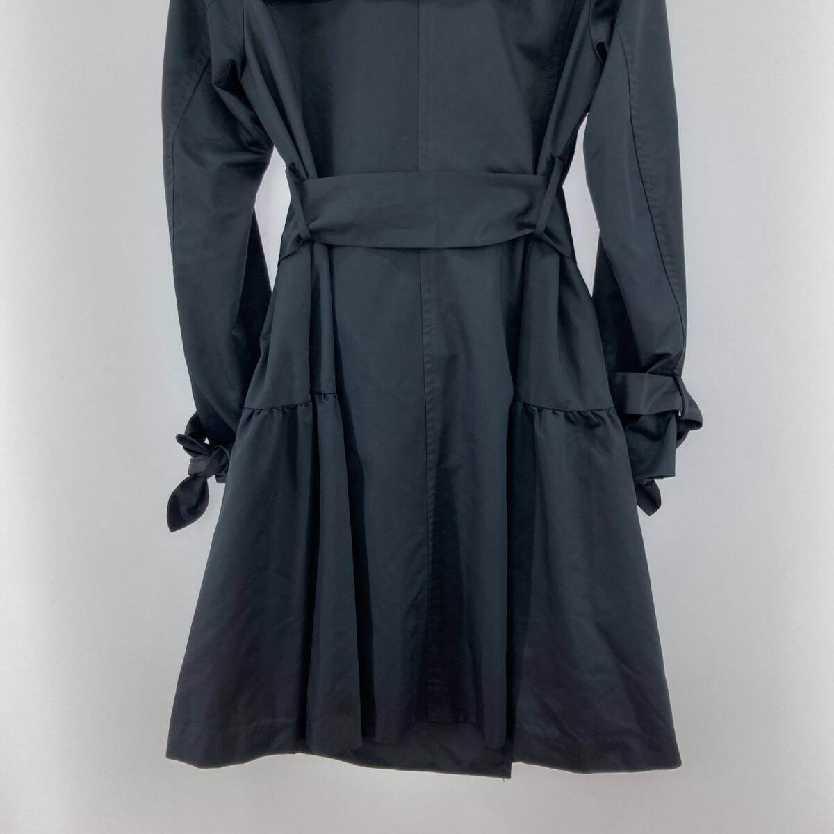 anatelier Anatelier длинный оборка жакет size38/ черный 