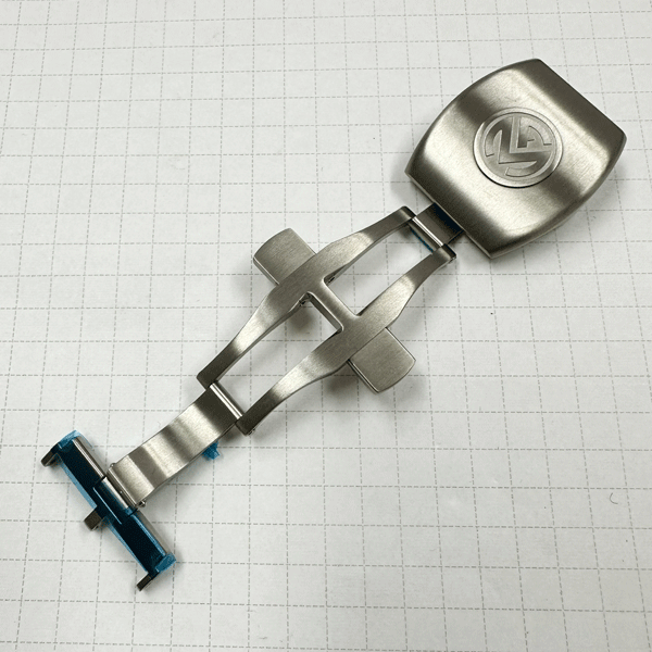 【未使用品】　フランクミュラー　純正パーツ　Dバックル　20mm　チタン　ヴァンガード　V45用　段差無し　