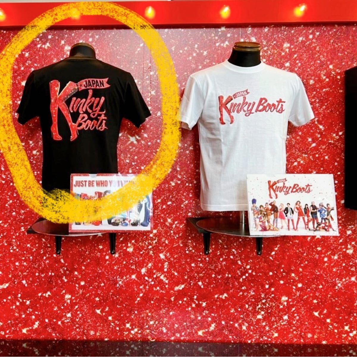ミュージカル Kinky Boots キンキーブーツ Tシャツ ブラック M