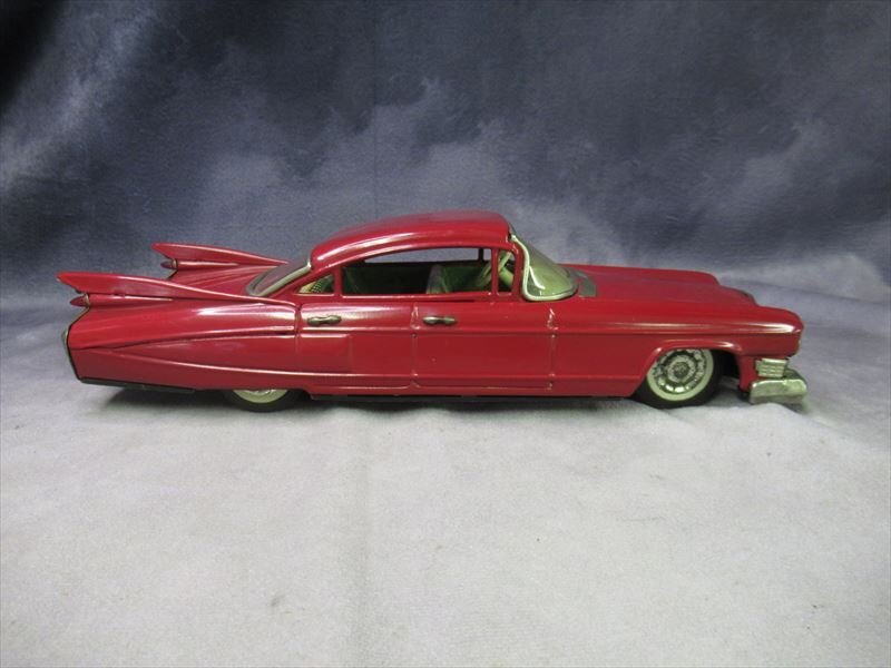 c1 当時物 萬代屋 赤箱シリーズ キャデラック Cadillac ブリキ c1 当時物 萬代屋 赤箱シリーズ キャデラック Cadillac ブリキ