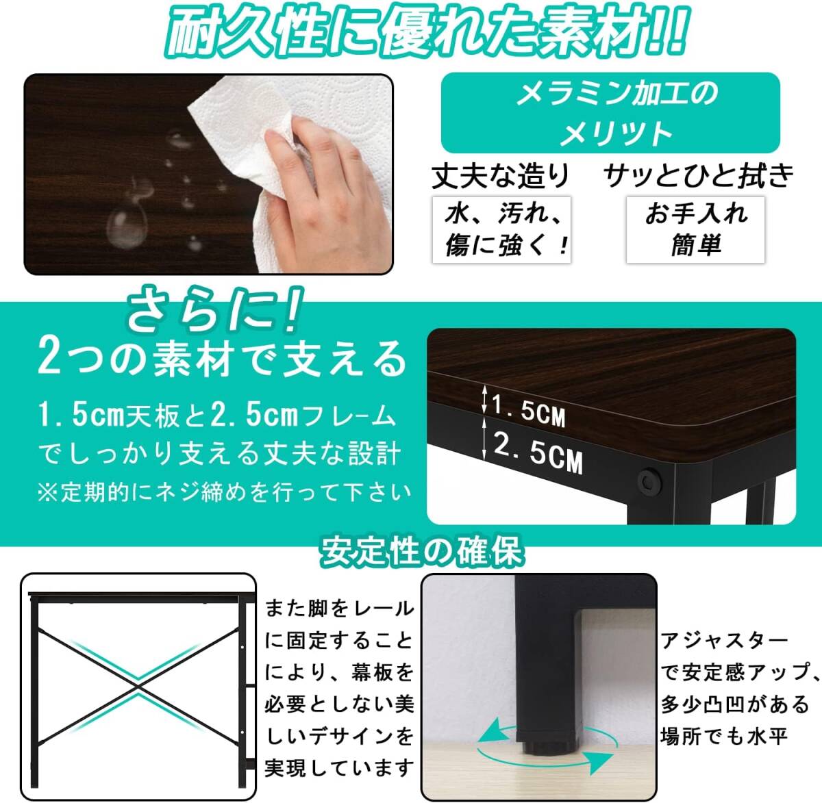 Aka Supaku pcデスク ゲーミングデスク 机 幅120cm L字型 Aka Supaku pcデスク ゲーミングデスク 机 幅120cm L字型