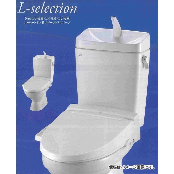 LIXIL INAX 格安トイレセット LN便器 手洗付 床排水 排水芯200mm 便器：C-180S タンク：DT-4840 シャワートイレ：CW-D11 オフホワイト