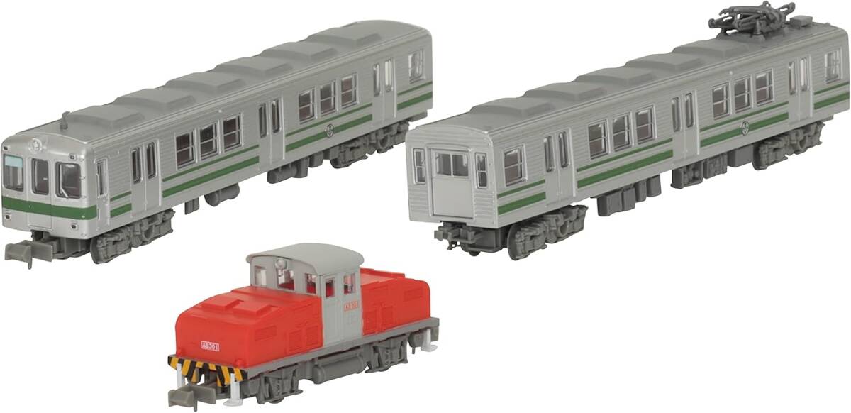 TOMYTEC/トミーテック 319948 富井化学工業従業員専用通勤列車 ノスタルジック鉄道コレクション 3両セット A ジオラマ用品 模型