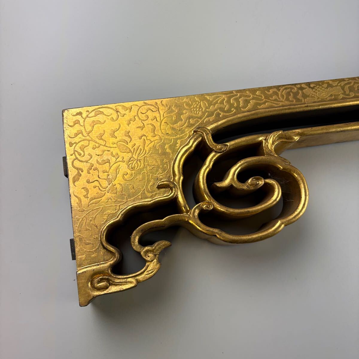 時代 仏教美術 木彫 金彩色 透彫 欄間 細密彫刻 寺院 木製 彫刻 時代 仏教美術 木彫 金彩色 透彫 欄間 細密彫刻 寺院 木製 彫刻