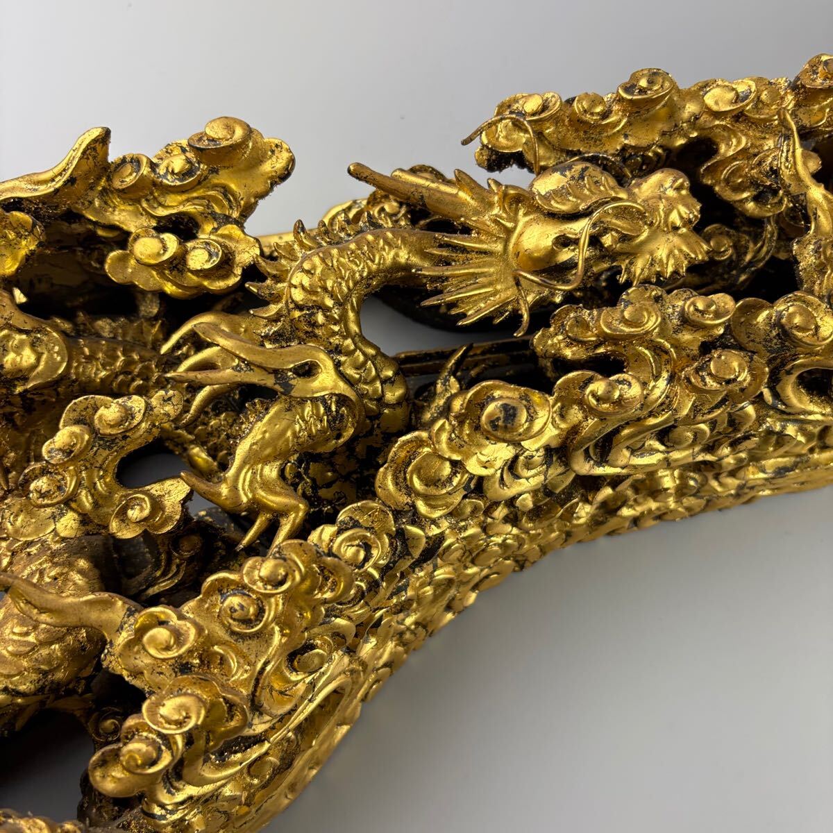 時代 仏教美術 木彫 金彩色 透彫 欄間 細密彫刻 寺院 木製 彫刻 時代 仏教美術 木彫 金彩色 透彫 欄間 細密彫刻 寺院 木製 彫刻