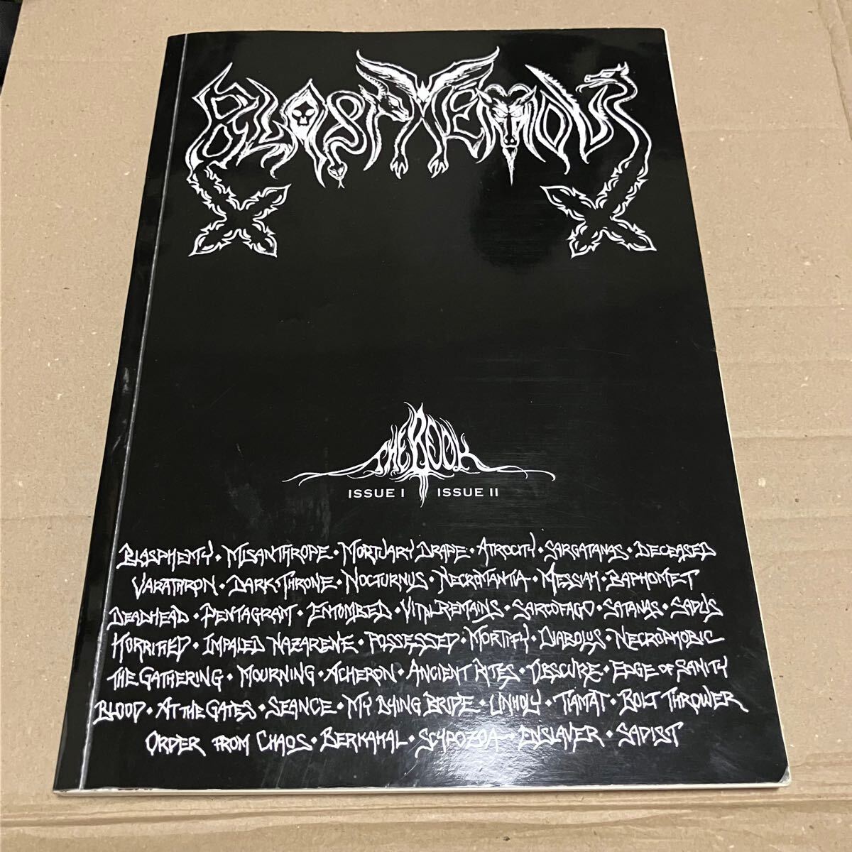 ブラックメタル デスメタル Blasphemous book black death blasphemy darkthrone sarcofago beherit