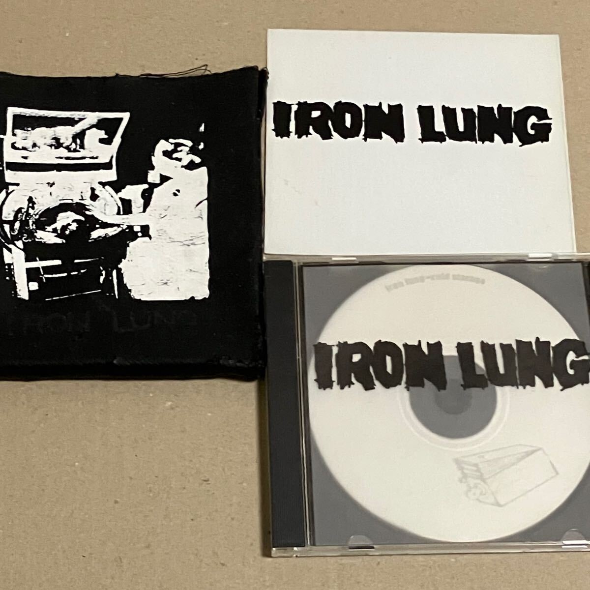 50枚限定 IRON LUNG cold storage CD power violence spazz crossed out infest man is the bastard