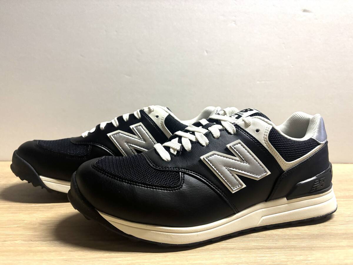 未使用 28cm 2E ニューバランスゴルフシューズ UGS574N3 ブラックnew balance