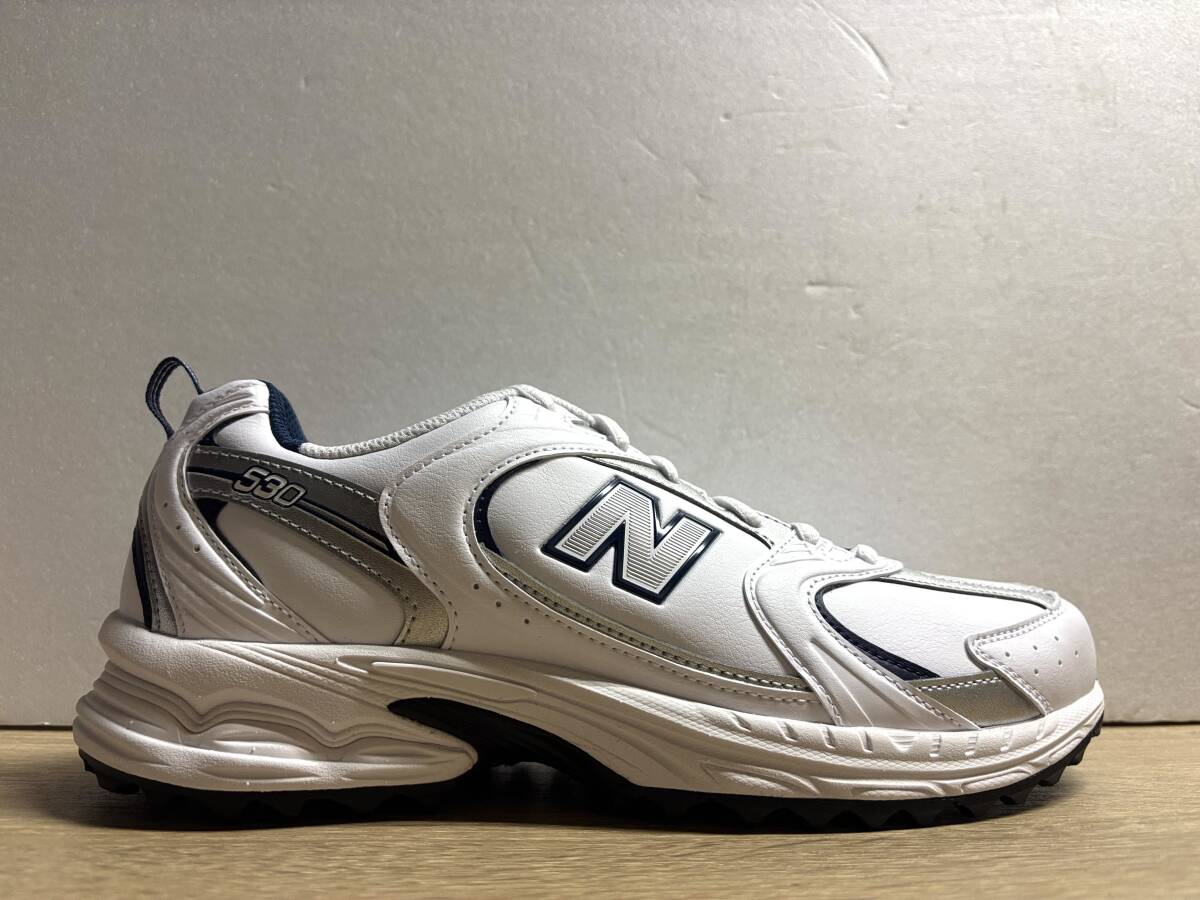 未使用 25.5 D ニューバランスゴルフシューズ UGS530A ホワイト new balance