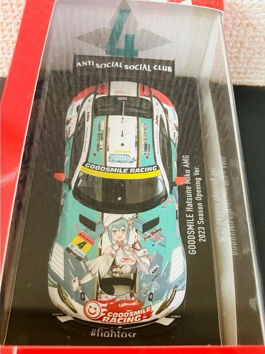 激レア!特注 1/43 スパーク グッドスマイル 初音ミク AMG 2023 激レア!特注 1/43 スパーク グッドスマイル 初音ミク AMG 2023
