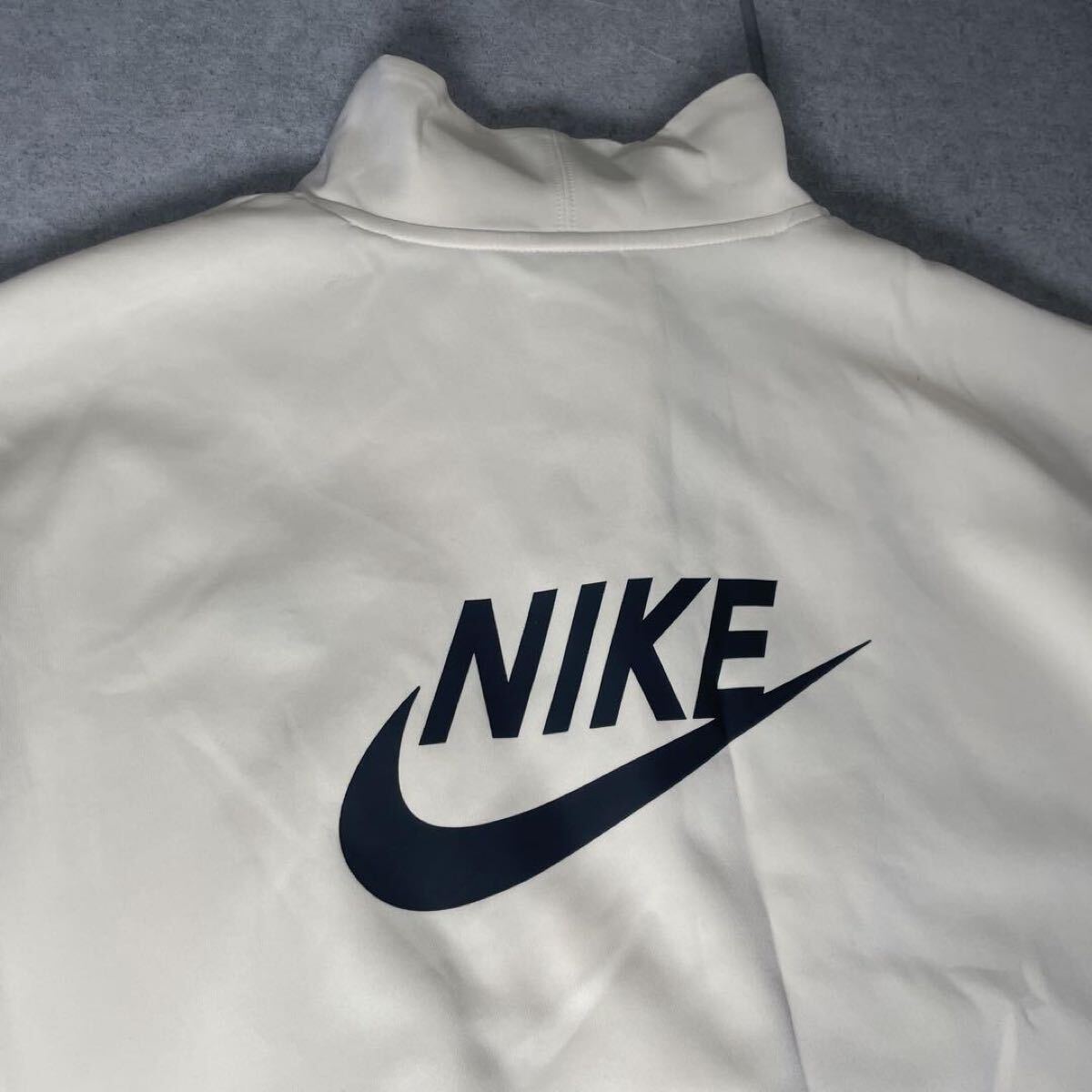 NIKE トレーナー ゴツナイキ 刺繍 バックプリント ハーフジップ NIKE トレーナー ゴツナイキ 刺繍 バックプリント ハーフジップ