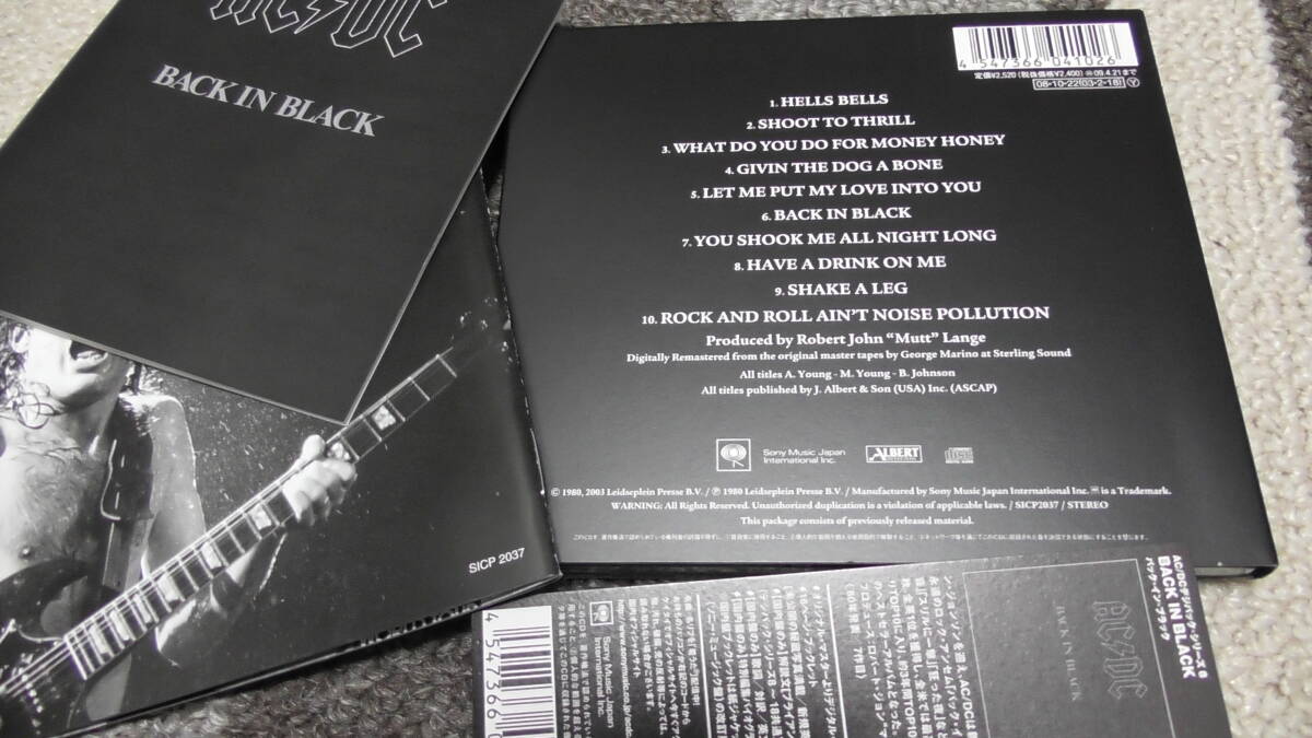 AC/DC ～ Back In Black / バック?イン?ブラック