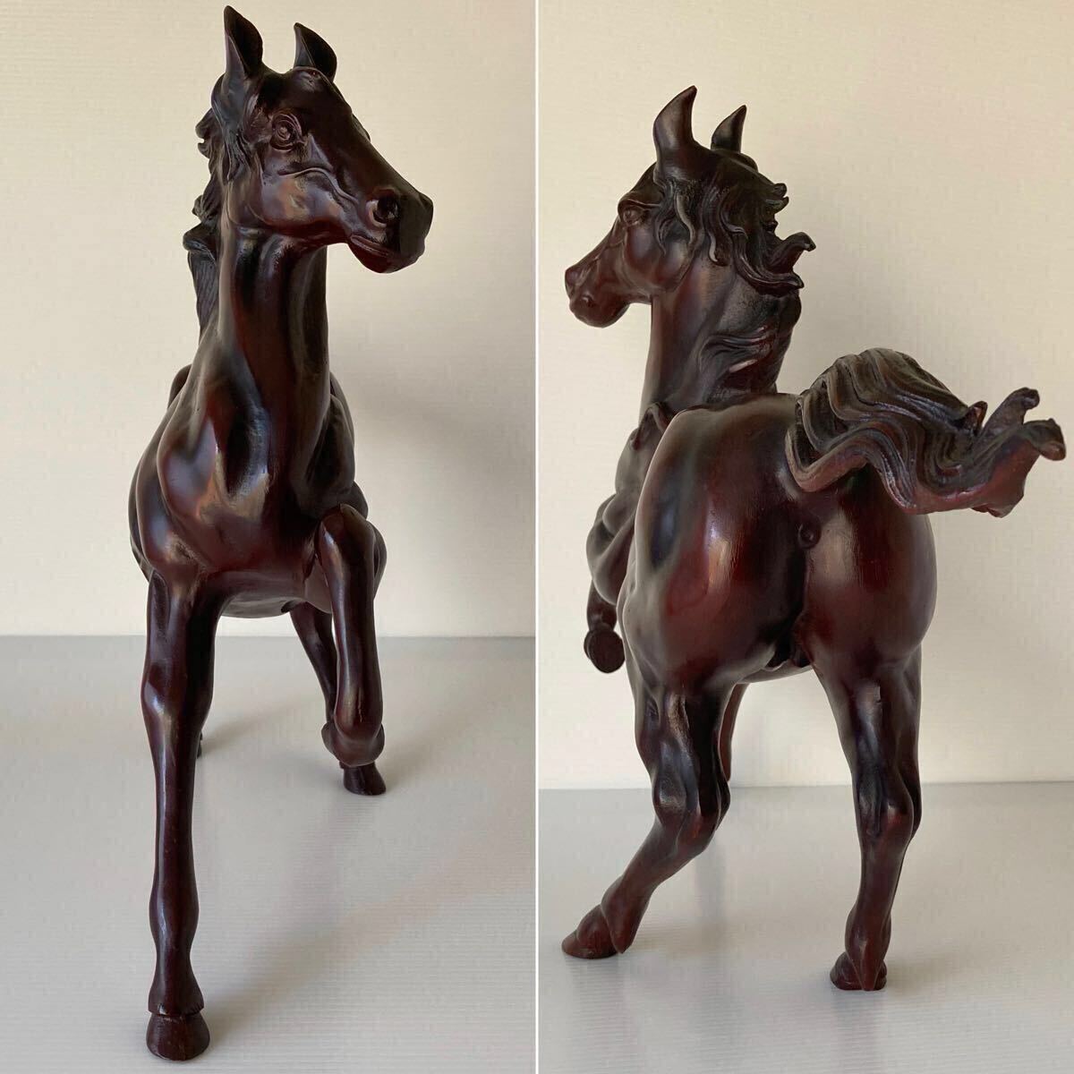 馬 銅像 高さ45.5cm ◇ 縁起物 干支 午 銅器 鋳物 鋳芸 銅 馬 銅像 高さ45.5cm ◇ 縁起物 干支 午 銅器 鋳物 鋳芸 銅