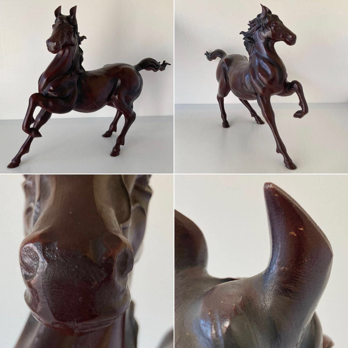 馬 銅像 高さ45.5cm ◇ 縁起物 干支 午 銅器 鋳物 鋳芸 銅 馬 銅像 高さ45.5cm ◇ 縁起物 干支 午 銅器 鋳物 鋳芸 銅