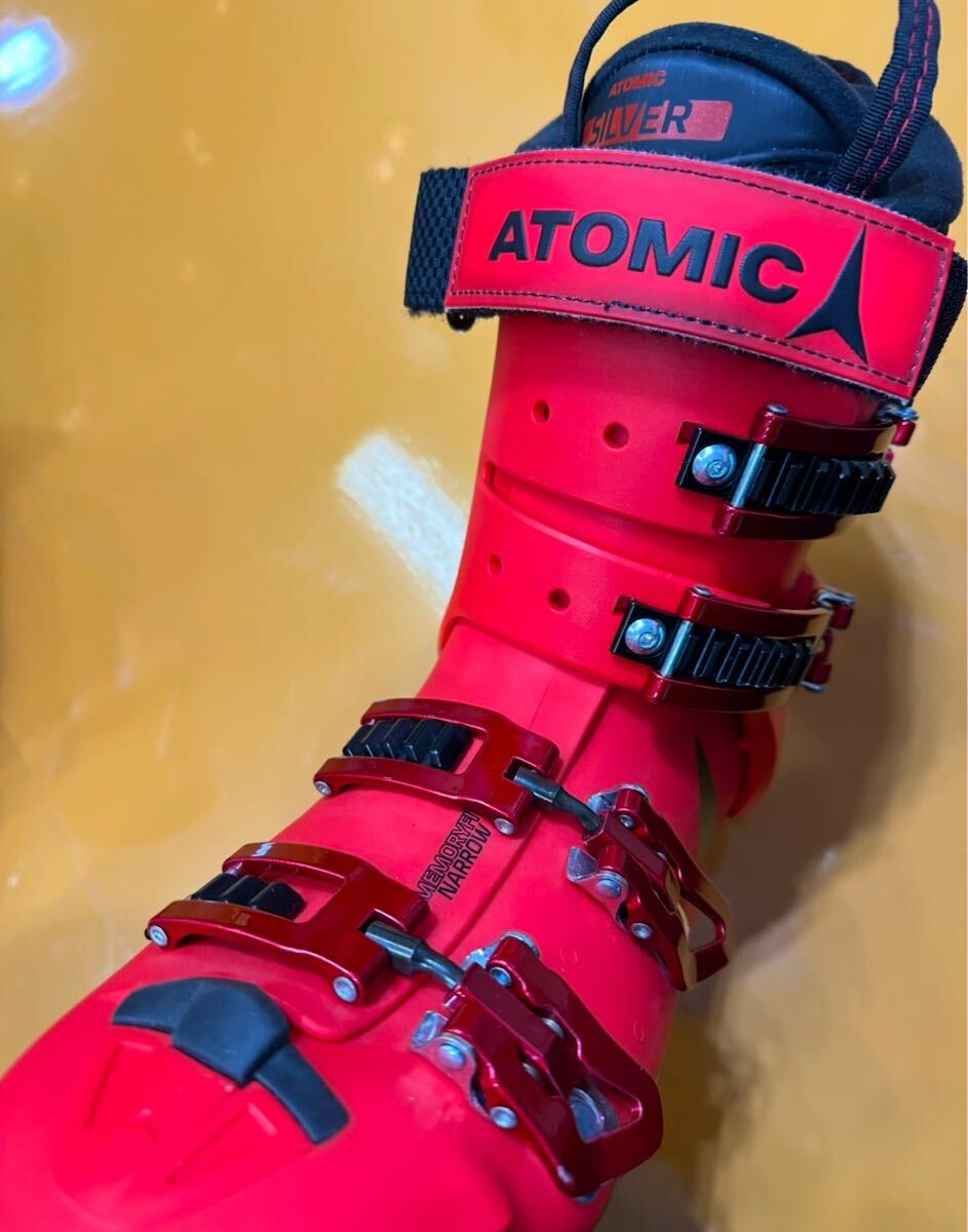 【中古超美品!! 送料負担!!】ATOMIC アトミック REDSTER CLUB SPORT 100LC スキーブーツ 25/25.5cm 96mm