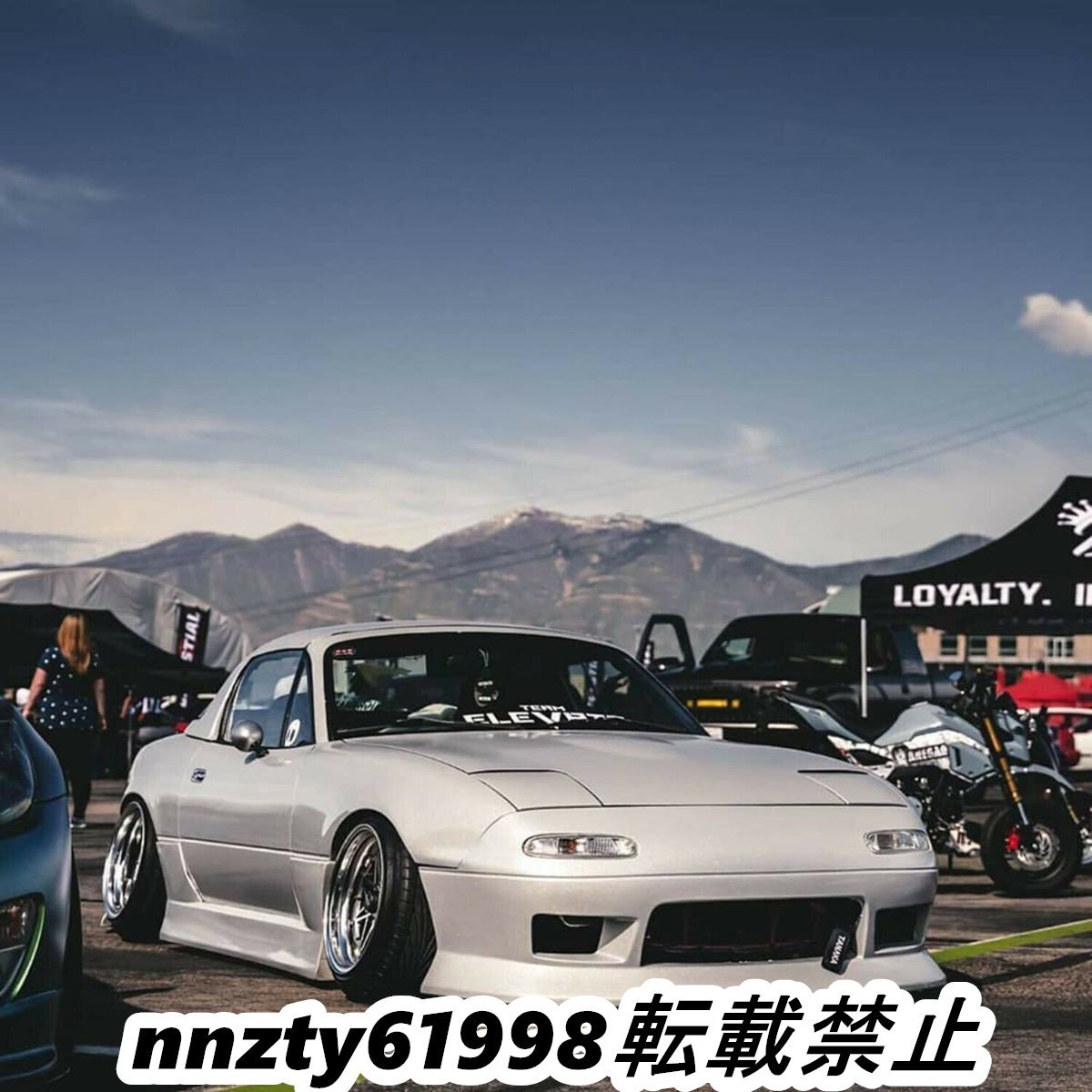 マツダ ユーノス ロードスター 初代/初期 NA系 '89～'97 社外 ウレタン フロントバンパー + リア/リヤバンパー + サイドスカート 4點(diǎn)セット