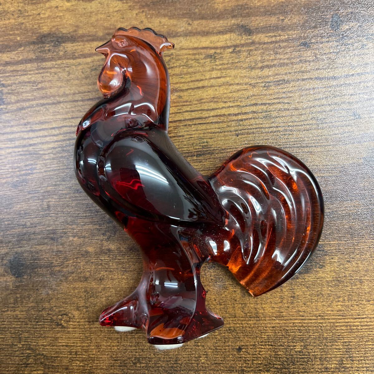 7122円 ☆バカラ☆クリスタル☆鳥 酉☆レッド☆Baccarat☆札幌 7122円 ☆バカラ☆クリスタル☆鳥 酉☆レッド☆Baccarat☆札幌