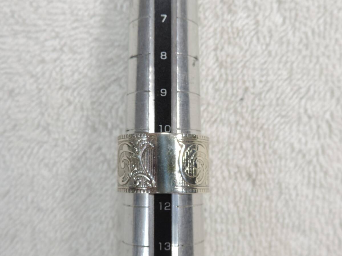 ヴィンテージ・未使用・美品・リング・レディース指輪・SILVER刻印有り・11号・約7.90g・No2