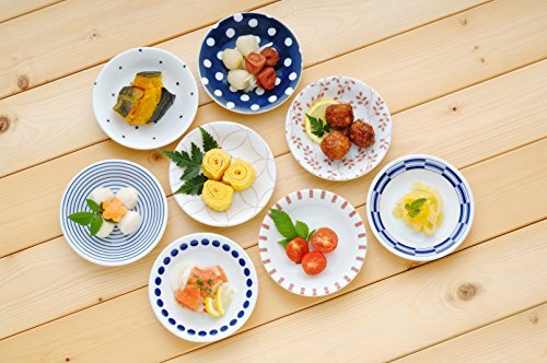 yama. керамика фарфор Mino . мир современный брать маленькая тарелка 8 рисунок комплект 