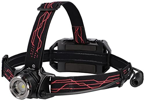 GENTOS(ジェントス) LED ヘッドライト USB充電式 【明るさ600ルーメン/実用點(diǎn)燈12時(shí)間/后部認(rèn)識(shí)燈】 専用充電池または単3形電