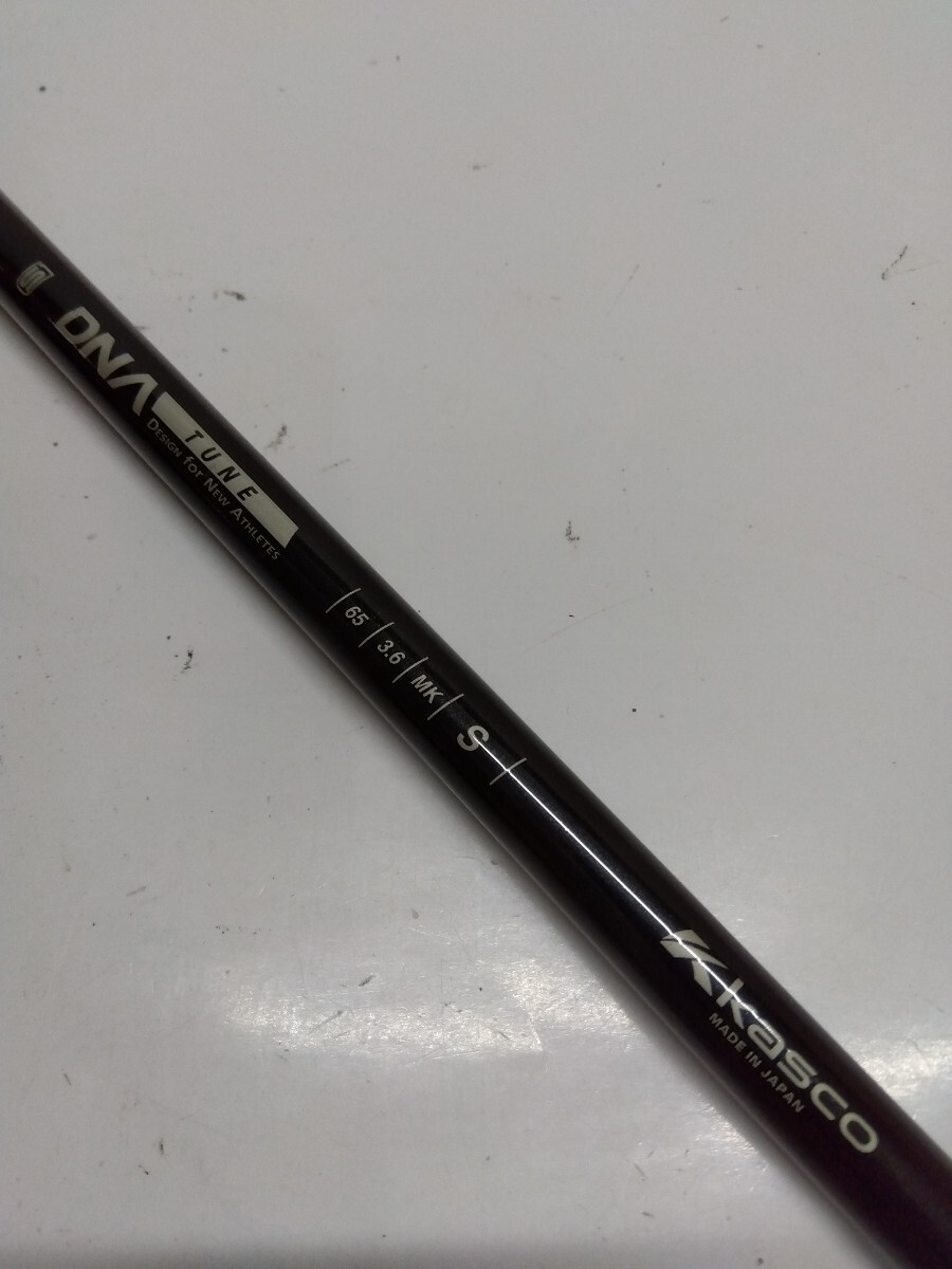 kascoa DNA AS MODEL 1W 10.5度 flex:S メンズ右 オリジナルカーボンシャフトドライバー キャスコ_画像6
