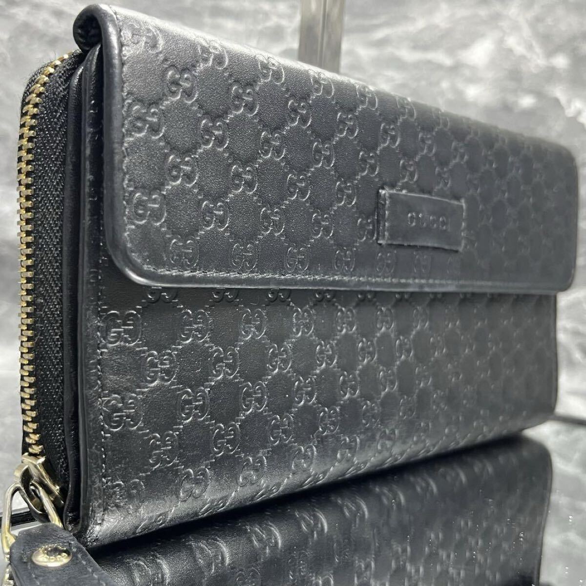 □1円□グッチ美品□GUCCI□長財布□ラウンドファスナー□□GG □1円□グッチ美品□GUCCI□長財布□ラウンドファスナー□□GG