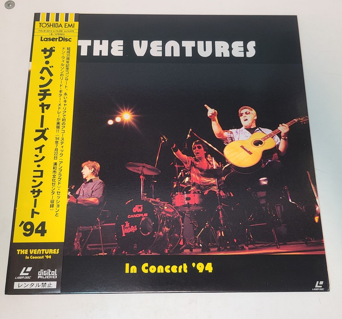 LD / ザ・ベンチャーズ　イン・コンサート’９４ / THE VENTURES　In Concert ’94 / TOLW-3213【M005】