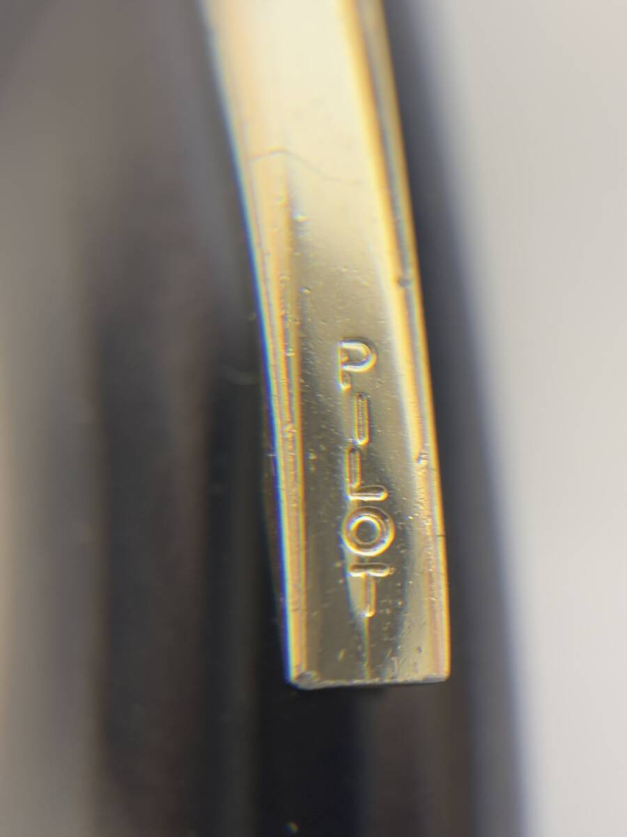 ●パイロットエリート95S 萬年筆 PILOTELITE ペン先18K ショートサイズ　ポケット式萬年筆 ヴィンテージ 昭和49 除菌清掃