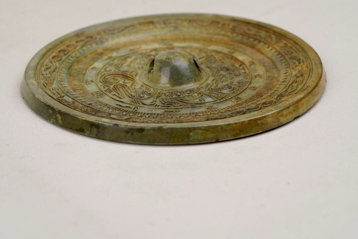 竹華】中国古美術 古鏡 銅鏡 唐時代 青銅鏡 円鏡 漢鏡 中国古玩 竹華】中国古美術 古鏡 銅鏡 唐時代 青銅鏡 円鏡 漢鏡 中国古玩