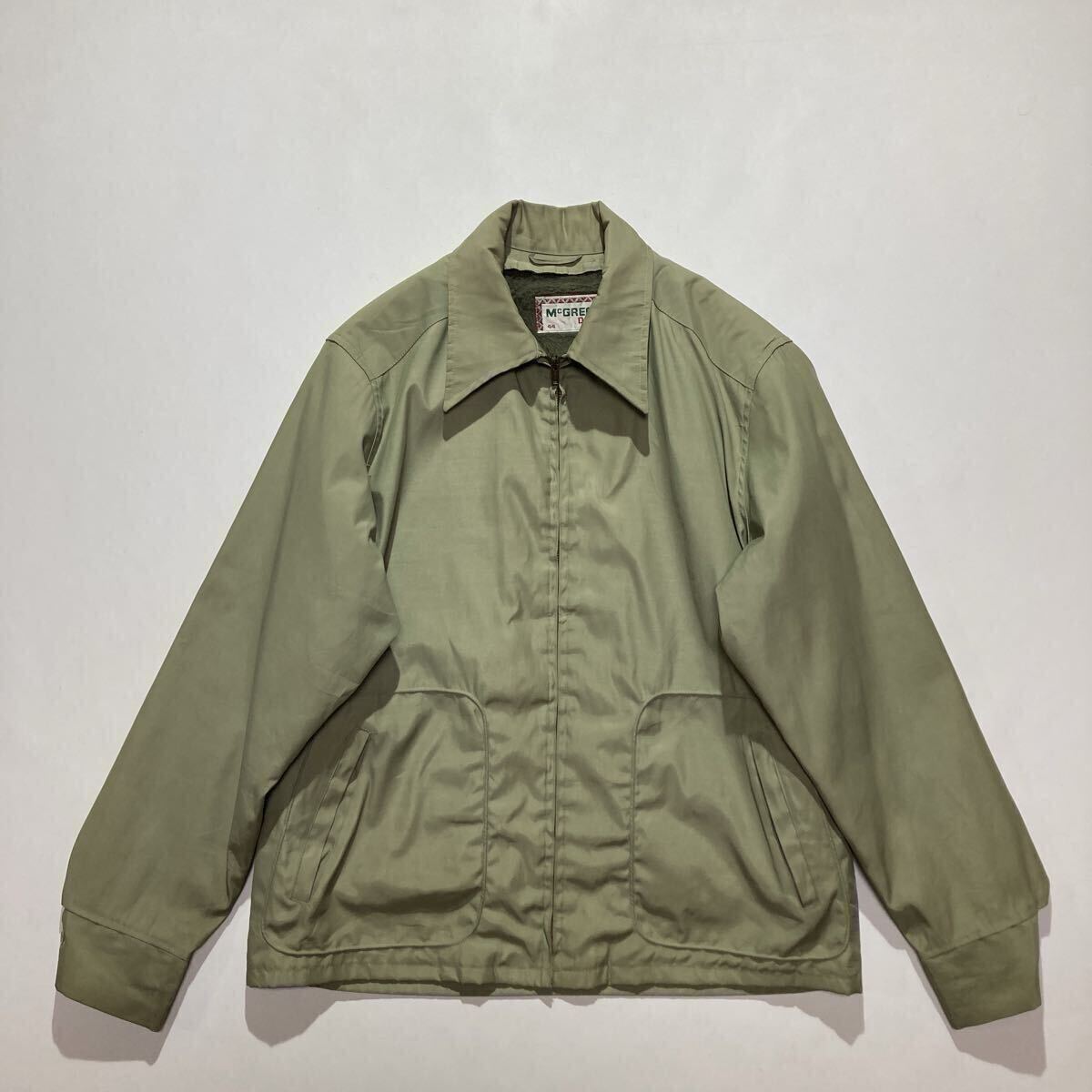 ビッグサイズ☆70s USA製 McGREGOR 裏ボア ナイロン ドリズラー ビッグサイズ☆70s USA製 McGREGOR 裏ボア ナイロン ドリズラー