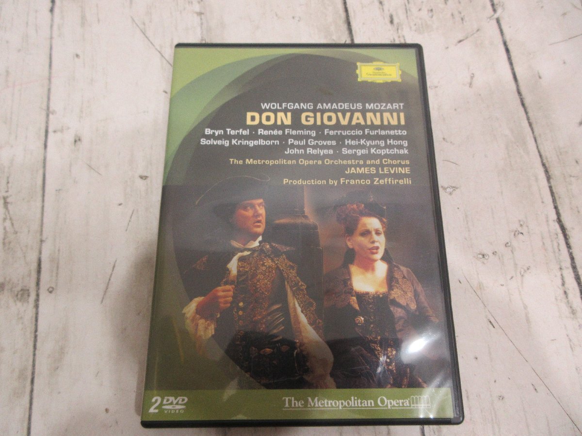 b DVD　モーツァルト:歌劇「ドン・ジョヴァンニ」レヴァイン&メトロポリタン歌劇場(2DVD) 【星見】
