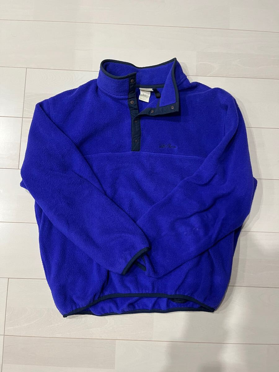 ☆L.LビーンプルオーバーフリースLサイズUSED☆