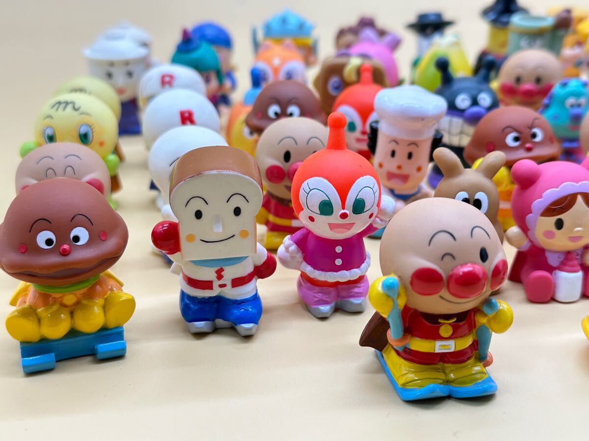 現状品 50体 セット アンパンマン ソフビ 指人形 ミニフィギュア 現状品 50体 セット アンパンマン ソフビ 指人形 ミニフィギュア