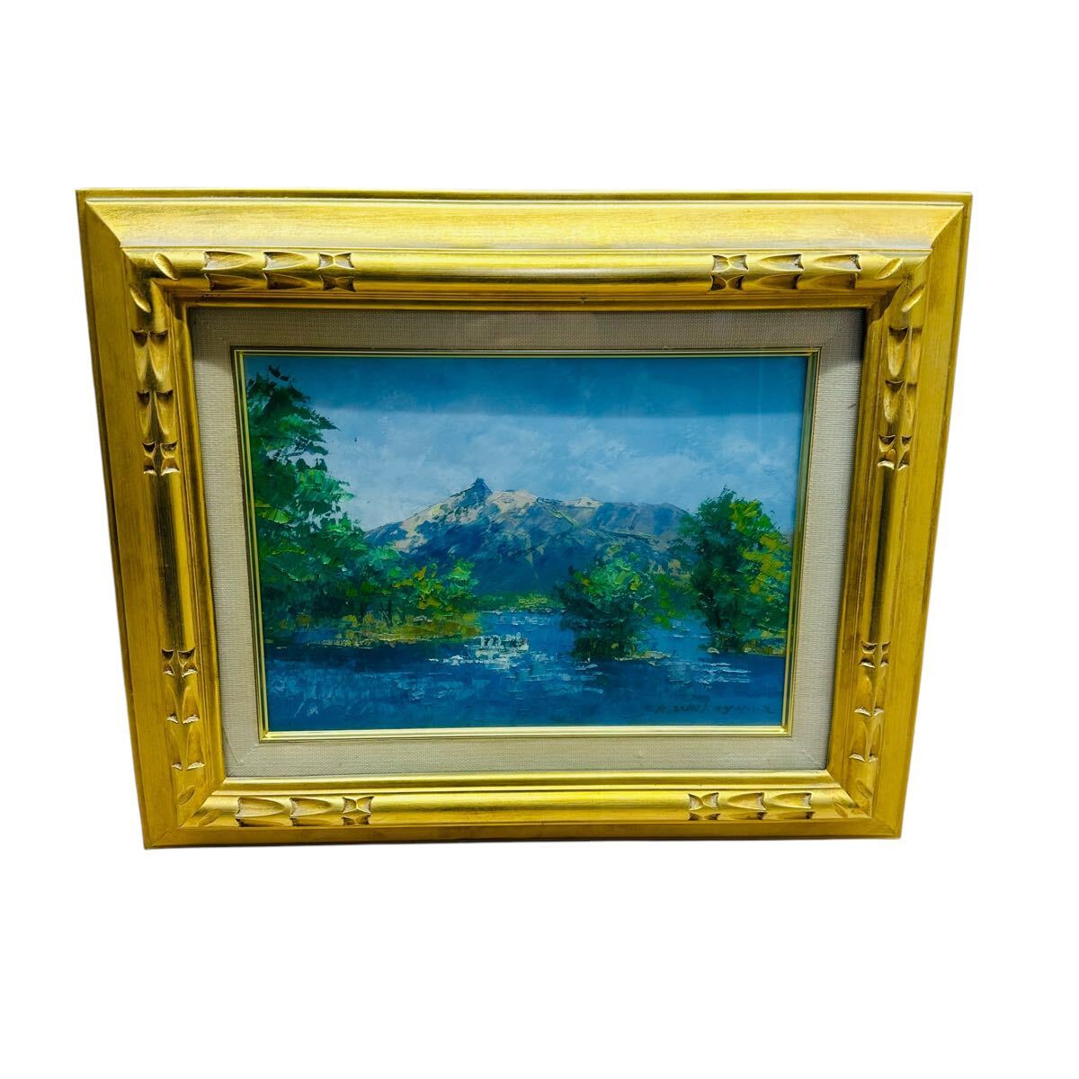 西μY10【篠崎晴夫】『花』真作 油彩 油絵 F4号 2006年 直筆 - 絵画 西μY10【篠崎晴夫】『花』真作 油彩 油絵 F4号 2006年 直筆 - 絵画