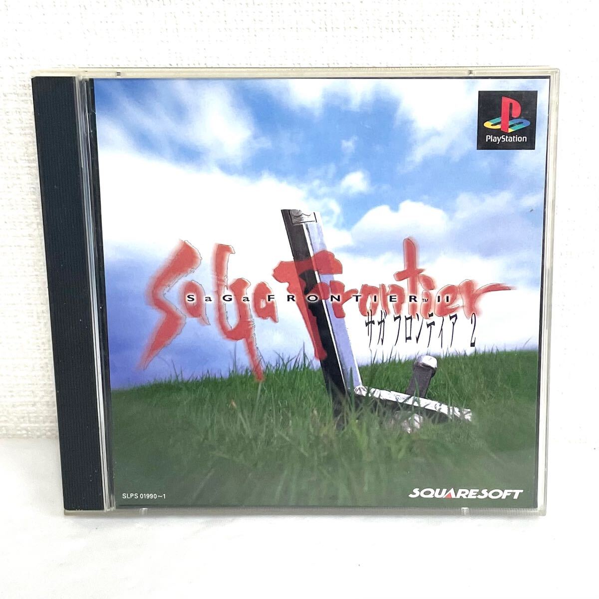 F12335 GAME PlayStation SaGa FrontierⅡサガ フロンテイア2 SQUARESOFT ロールプレイング