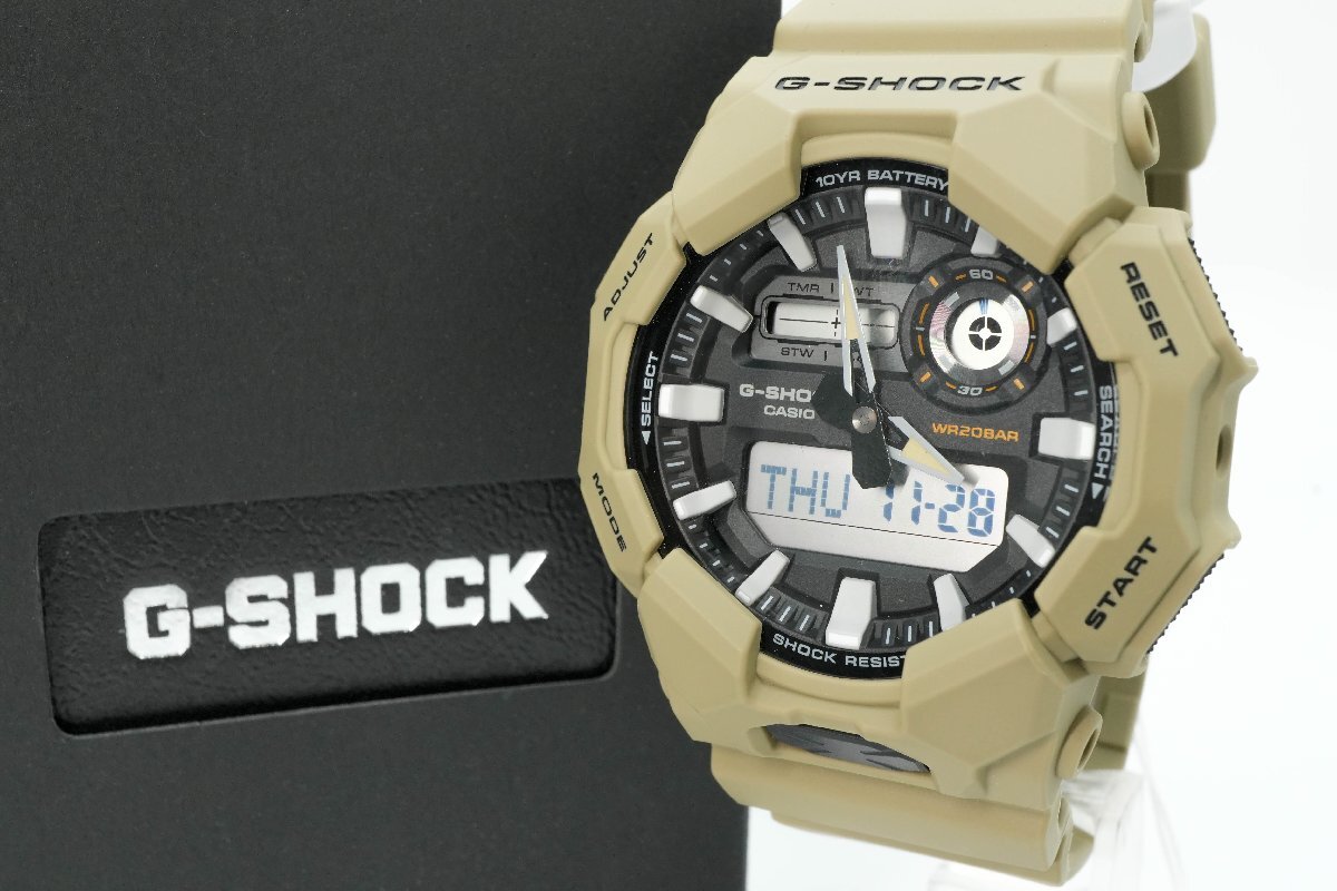 １円スタート！【新品未使用】CASIO カシオ 腕時計 ウォッチ G-SHOCK Gショック GA-010 SERIES GA-010-5AJF