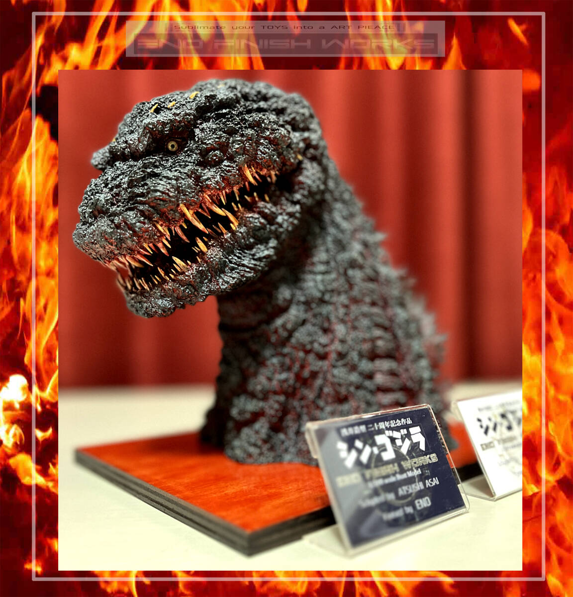 シン・ゴジラ 胸像1/100 シンゴジラ 浅井造型 二十周年記念 シン・ゴジラ 胸像1/100 シンゴジラ 浅井造型 二十周年記念