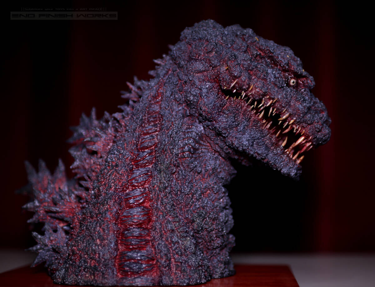 シン・ゴジラ 胸像1/100 シンゴジラ 浅井造型 二十周年記念 シン・ゴジラ 胸像1/100 シンゴジラ 浅井造型 二十周年記念
