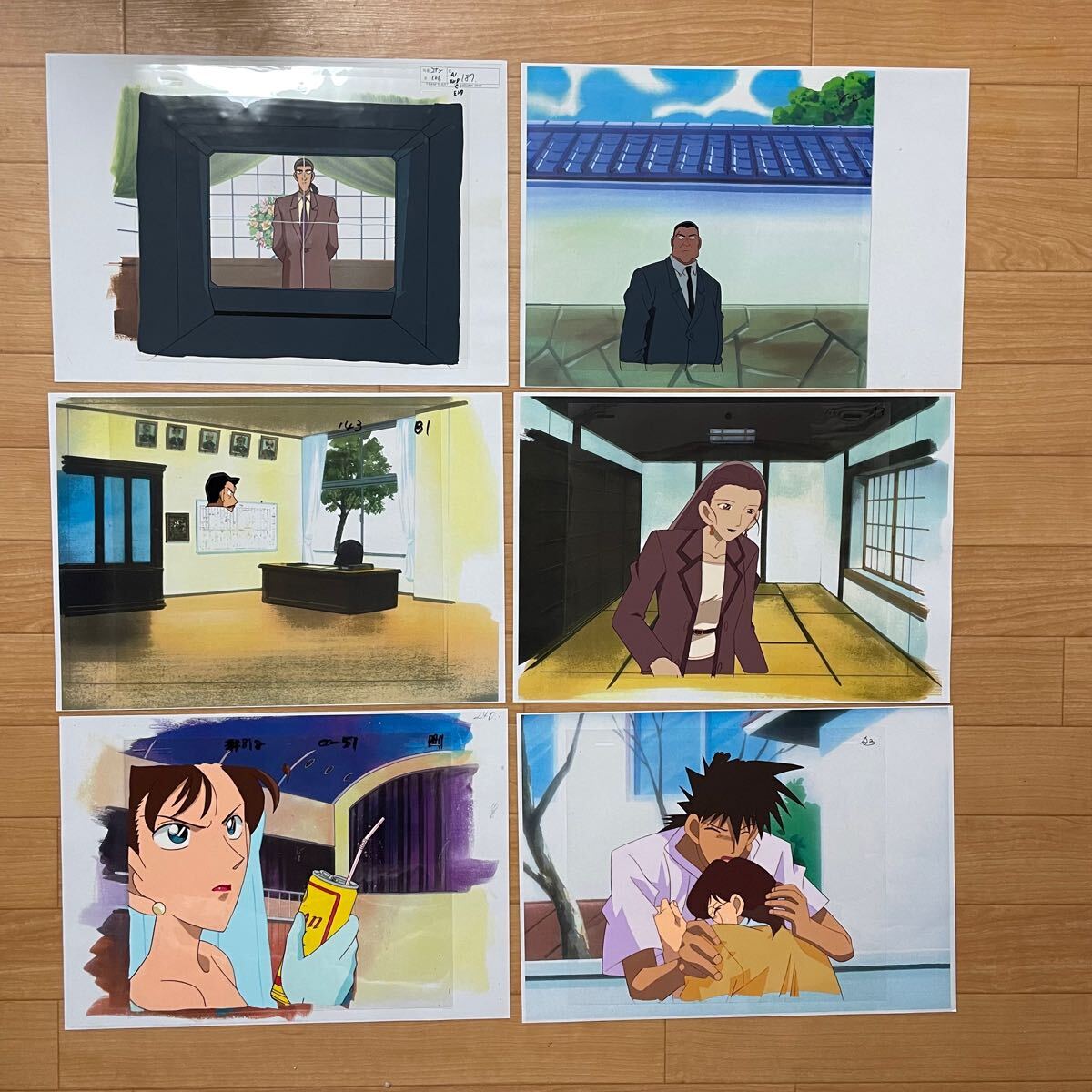Yahoo!オークション - 名探偵コナン セル画 コピー背景 6枚 Yahoo!オークション - 名探偵コナン セル画 コピー背景 6枚