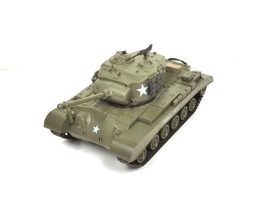 1/30サイズ戦車ラジコン　M26パーシング　ヘンロン3841-2　赤外線対戦