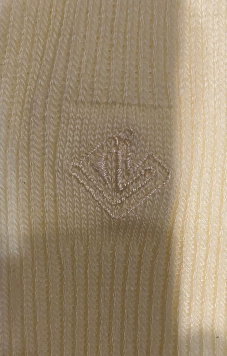 日本製 ビンテージ オーロン イエロー ロング ソックス 靴下 昭和 ソックス アメリカ アメリカン スタイル 古着 古着女子_画像6