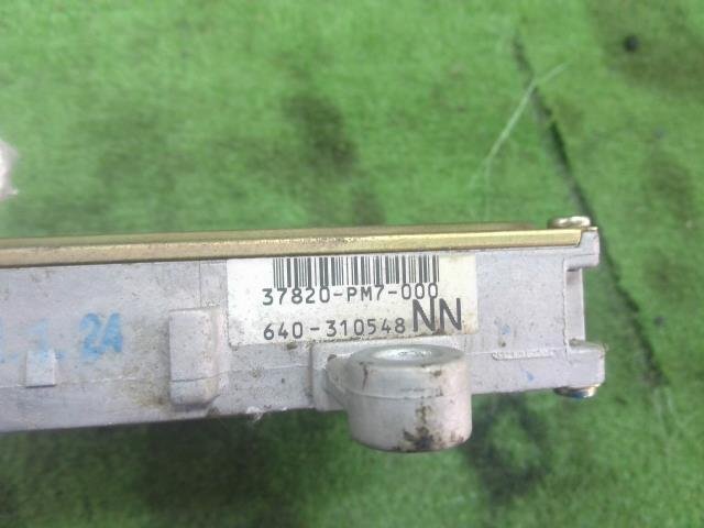 ホンダ CR-X SI EF7 エンジンコンピューター ECU ZC/MT用 37820-PM7-000 汚れ有り 現(xiàn)狀販売 中古