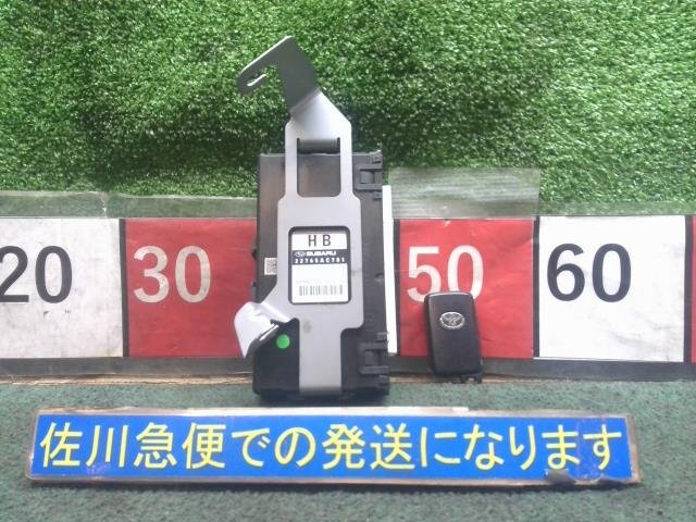 トヨタ 86 GT 前期 ZN6 純正 エンジンコンピューター ECU キー付 イモビ有り 22765-AC781 112700-1394 ブラケット付 DENSO 現(xiàn)狀販売 中古
