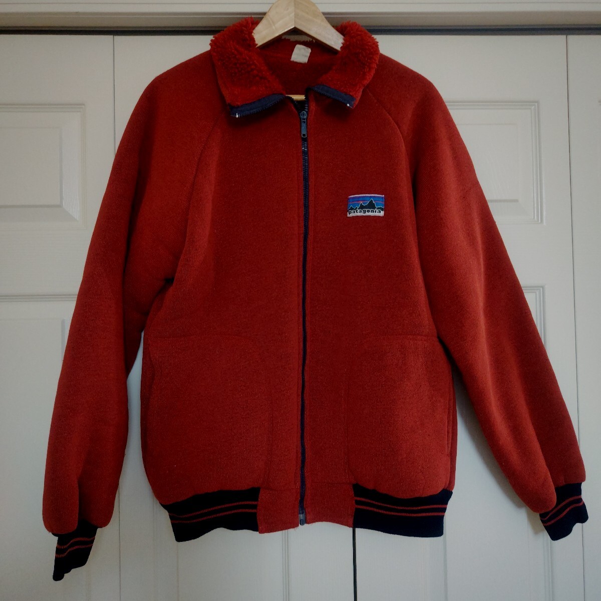 70's patagonia パタゴニアパイルジャケット 裏ボア レアカラー 70's patagonia パタゴニアパイルジャケット 裏ボア レアカラー