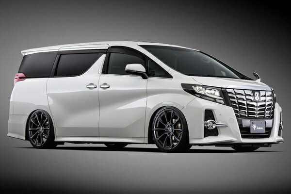 クレンツェ ヴェルサム030エボ アルファード 30系 22インチ アルミホイール 4本 マットブラック 0041949 WEDS Kranze Versam030EVO