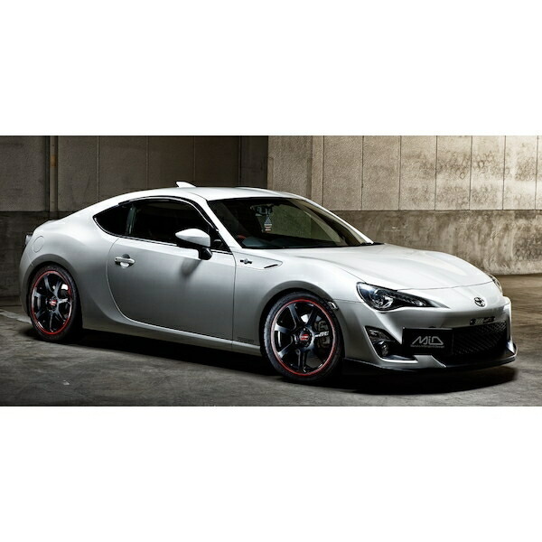 MID RMPレーシング R07 アルミホイール 1本 キューブ/キューブキュービック 12系(17×7J 4-100 INSET45 ブラック/リムレッド)RMP RACING_画像2