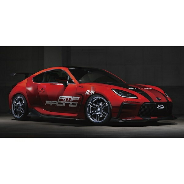 MID RMPレーシング R26 アルミホイール 1本 キューブ/キューブキュービック 12系(17×7J 4-100 INSET45 クリスタルブラック)RMP RACING R26_画像2