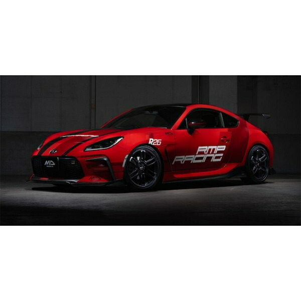 MID RMPレーシング R26 アルミホイール 1本 キューブ/キューブキュービック 12系(17×7J 4-100 INSET45 クリスタルブラック)RMP RACING R26_画像3