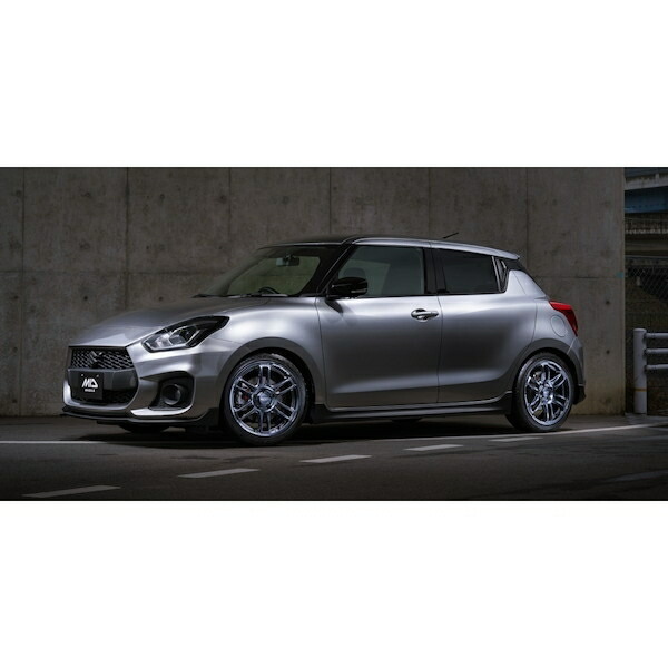 MID RMPレーシング R26 アルミホイール 1本 キューブ/キューブキュービック 12系(17×7J 4-100 INSET45 クリスタルブラック)RMP RACING R26_画像5