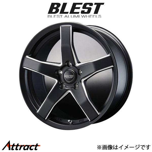 ブレスト バーンズテック V-05 アルミホイール 1本 プレマシー CWE(19×7.5J 5-114.3 INSET50 セミグロスブラック)BLEST Bahns Tech V-05